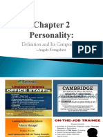 Personality: Definition and Its Components