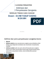 PP Arbitrase Sesi Lusiana Panjaitan