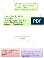 Fundamento Teorico de MRUA