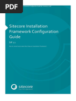 Sitecore Installation Framework Configuration Guide 1.1 PDF