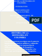 Historia de La Hoteleria en Colombia