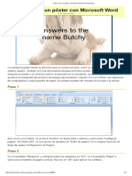 Cómo Crear Un Póster Con Microsoft Word