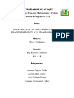 Importancia - Obras Hidráulicas Expo PDF