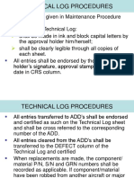 GEN 002 Techlog Procedure