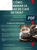 Calidad de Café en Taza