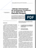 Arbitraje Internacional de Inversiones