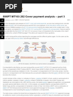 SWIFT MT103 202 Cover Payment Analysis - Part 3 - Paiementor