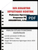 Evaluasi Kegiatan Investigasi 2019