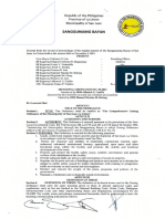 Municpal Ordinance No. 25-2013 Comprehensive Zoning Ordinance of Municipality of San Juan, La Union