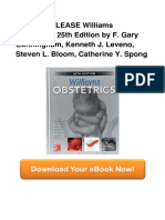 Full Book Williams Obstetrics 25th Editi PDF