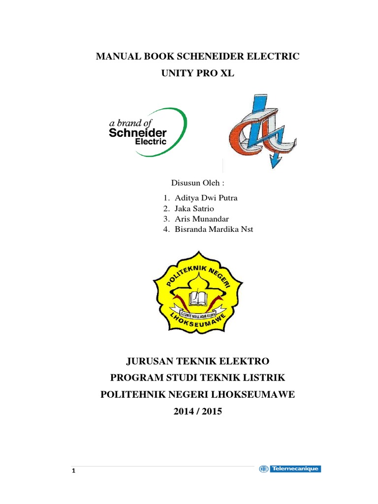 Panduan Manual Unity Pro XL Schneider | PDF