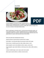 Gastronomia Arequipeña