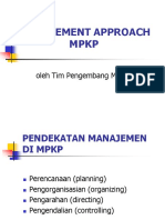 Management Approach MPKP PDF
