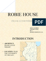 Frank Lloyd Wright's Prairie-Style Robie House