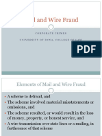 4 - Mail and Wire Fraud