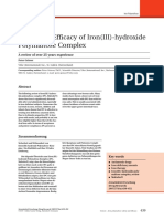 Safety and Efficacy of Iron III - Hydroxi PDF