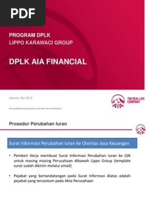 Aia Asuransi Pdf