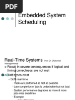 Embedded System Scheduling