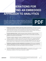 5 considerations for evalutating an embedded approach to analytics - Aberdeen checklist