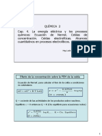 Clase Cap 4.3 Electroq- Nernst Celdas Electroliticas