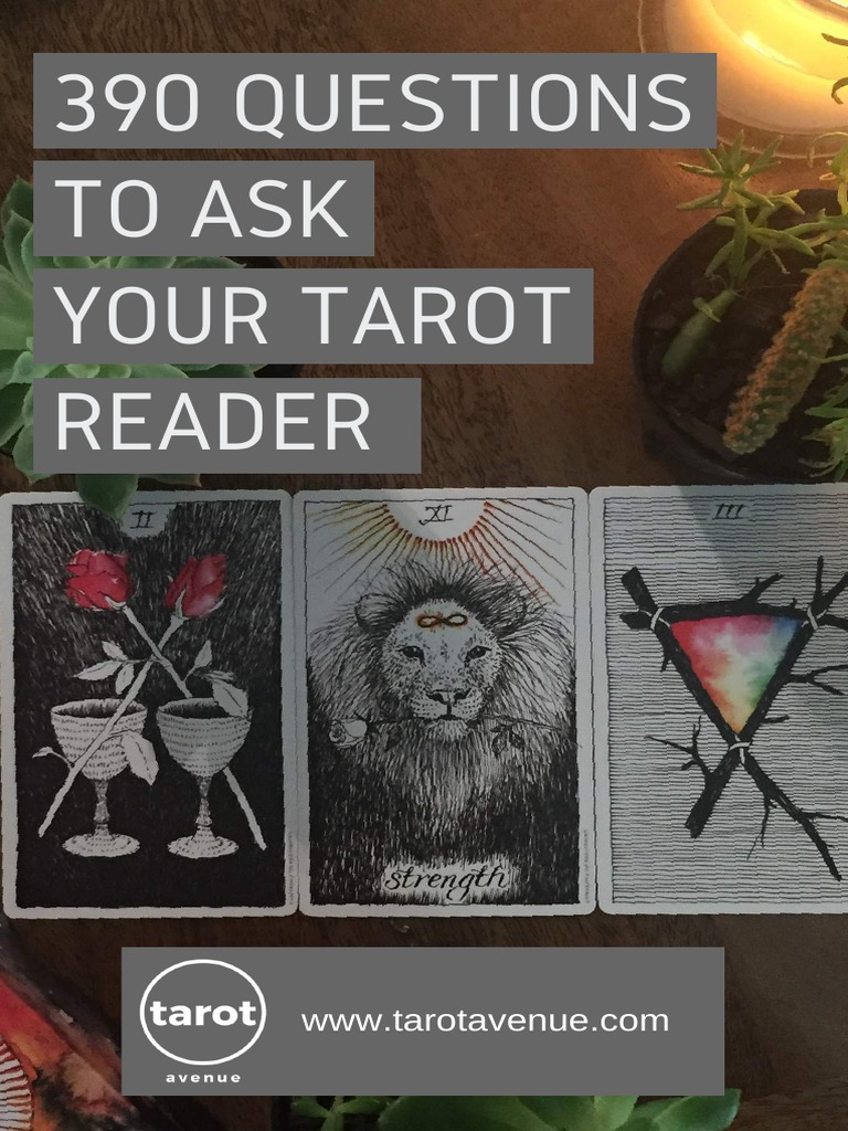 390 Questions for Tarot Readings | PDF | Motivation | Motivational