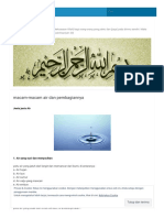 Macam-Macam Air Dan Pembagiannya - The Signs211927 PDF