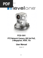 LevelOne FCS-1041 PTZ