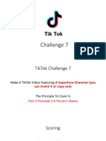 tiktok challenge 7  speech communication