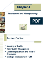 Procurement and Manufacturing Final