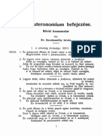 Deuteronomium Befejezée (Dr. Kecskeméthy) PDF