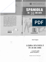 Spaniola in 30 Ore, Incepatori, Niculescu PDF