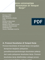 PROMOSI TEMPAT KERJA