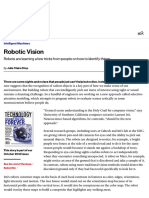 Robotic Vision - MIT Technology Review