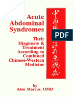 Acute Abdominal Syndromes - Their Diagnosis & Treatment According To Combined Chinese-Western Medicine (Chung Hsi I Chieh Ho Chih Liao Chi Fu Cheng) PDF