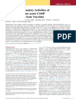 The Anti-Inflammatory Activities of Propionibacterium Acnes CAMP Factor-Targeted Acne Vaccines