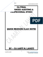 Ca Final Audit Quick Revision PDF