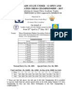 30th Tamil Nadu State Under-11 Chess Championship