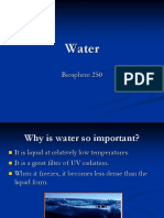 Biosphere 11 - Water Chemistry.