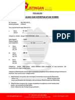 Contoh Surat Perjanjian Dan Kesepakatan Komisi Listingandotcom