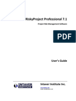 Risky Project User Guide