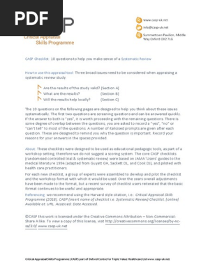 CASP Systematic Review Checklist 2018 Fillable Form (1)