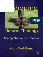 Mats Wahlberg (Auth.) - Reshaping Natural Theology - Seeing Nature As Creation-Palgrave Macmillan UK (2012)
