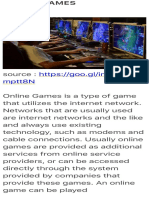 Online Games PDF