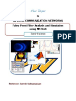 Fabry Perot Filter Analysis and Simulation Using MATLAB-Tamir Suliman