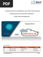 FCCS Metadata Load Using Data Management