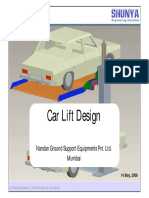 Car Lift FE Analysis Example