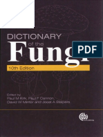 Dictionary of The Fungi