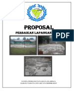 Proposal Perbaikan Lapangan Volly