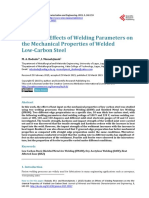 Studies on Effects of Welding Parameters on the Mechanical Properties of Welded Low-Carbon Steel.pdf