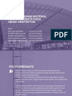 Contoh Pengaplikasian Material Polycarbonate Pada Objek Arsitektur PDF